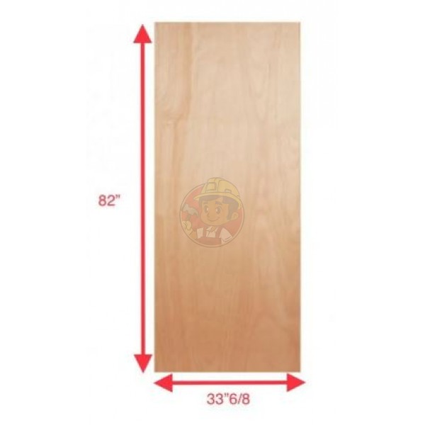 PINTU PLYWOOD 33 6/8" X 82" 